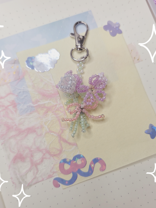 Flower Bouquet Keychain