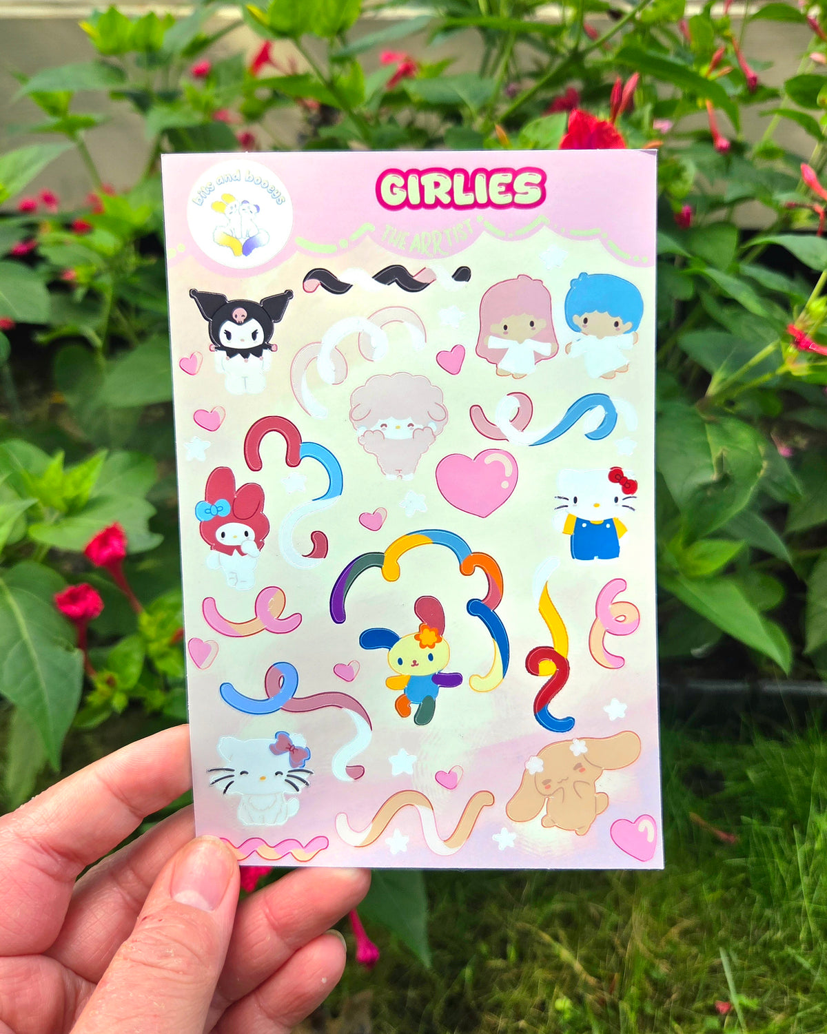 Character Sticker Sheets