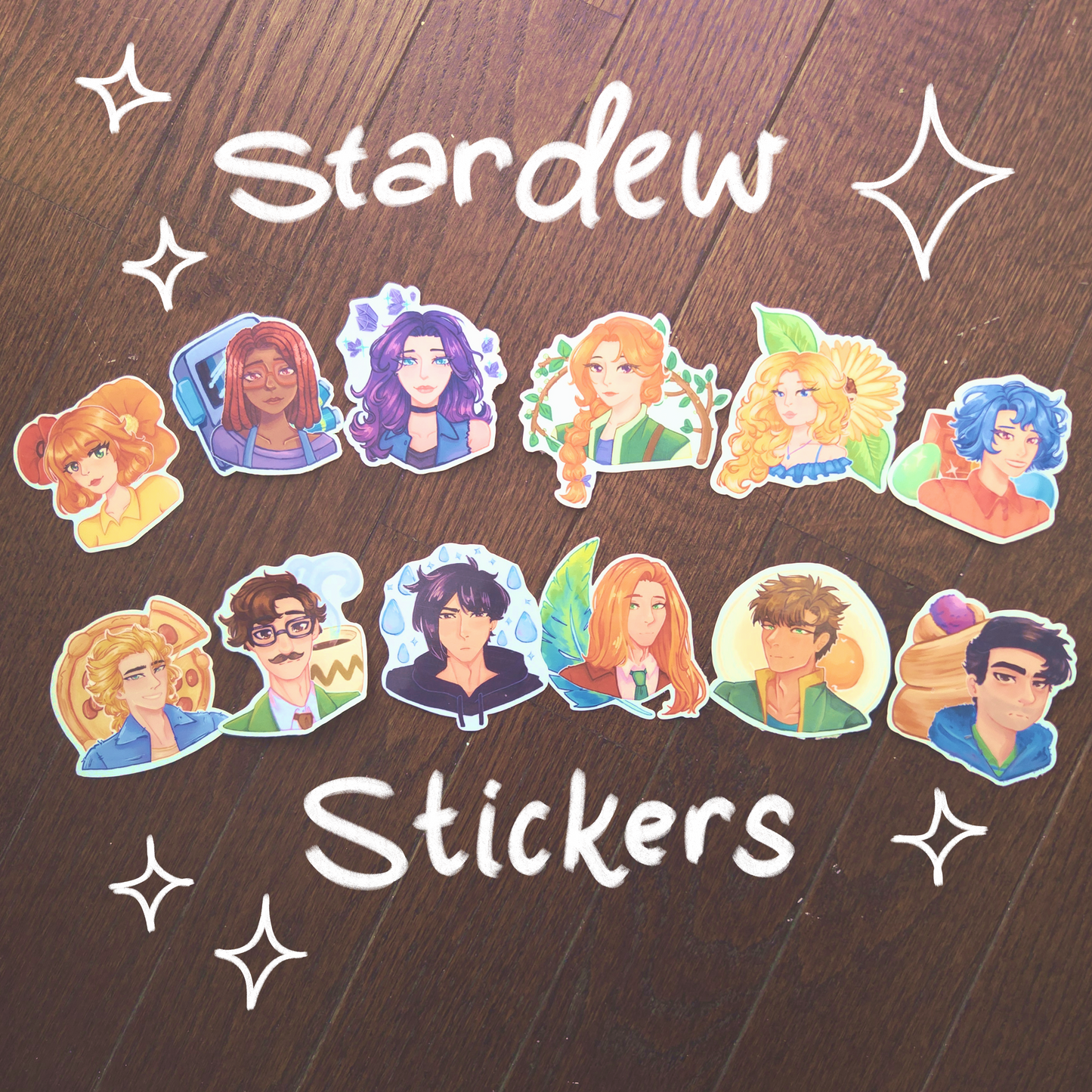 Stardew Valley Die-Cut Stickers