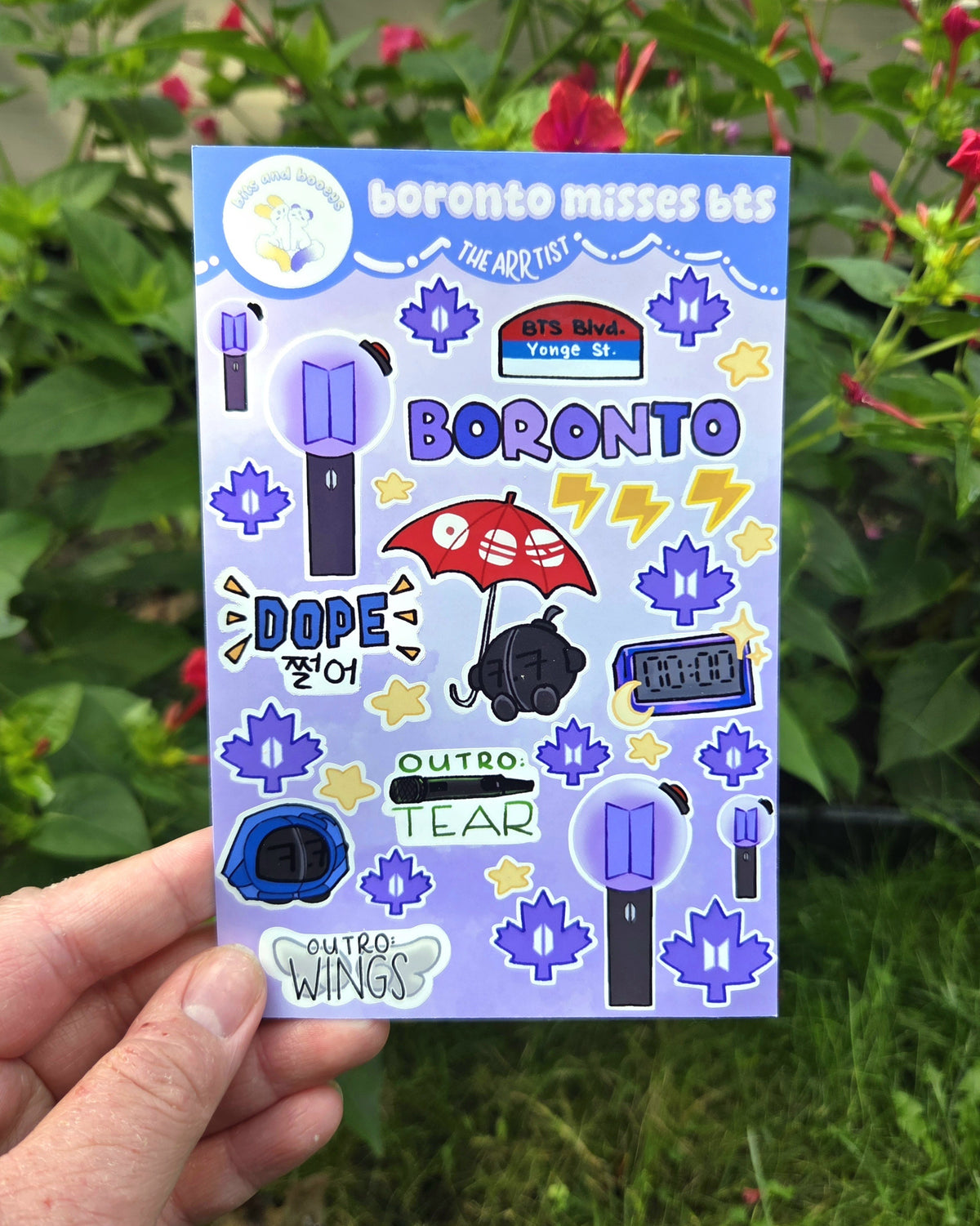 Character Sticker Sheets