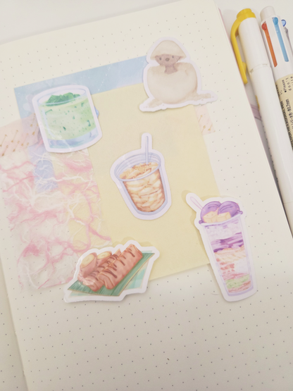 Filipino Food Die-Cut Sticker Pack